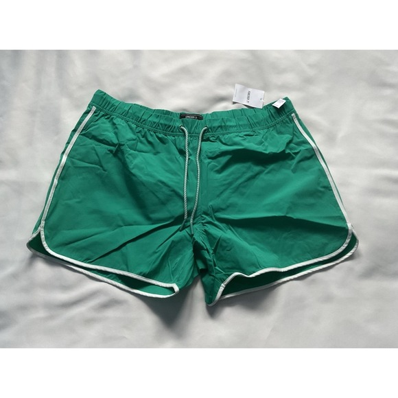 Forever 21 Other - Forever 21 Mens Green Athletic Short Elastic Waist Drawstring Pockets Size 2XL